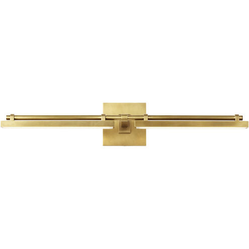 Visual Comfort Modern Collection 700BCKAL24NB-LED930 Sean Lavin Kal 24 Inch Natural Brass LED Bath Light 19.8W 3000K