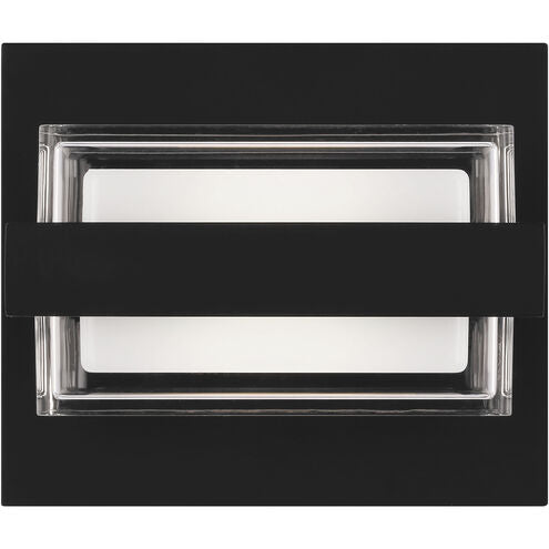 Visual Comfort Modern Collection 700BCKMD1B-LED930-277 Sean Lavin Kamden 5 Inch Nightshade Black Bath Vanity LED 11.8W 3000K