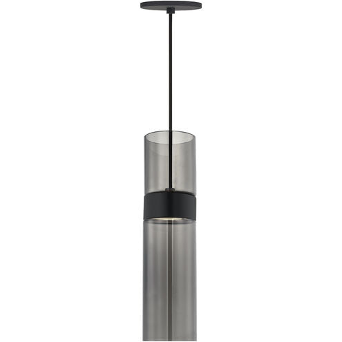 Visual Comfort Modern Collection 700TDMANMTKB-LED930-277 Sean Lavin Manette LED Black Pendant Ceiling Light 8.5W 3000K