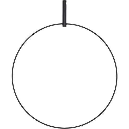 Visual Comfort Modern Collection 700TRSPARB Sean Lavin Trellis Round Pendant Accessory Nightshade Black