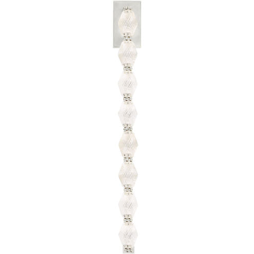 Visual Comfort Modern Collection 700WSCLR28N-LED927 Sean Lavin Collier Polished Nickel LED ADA Wall Sconce 8.2W 2700K