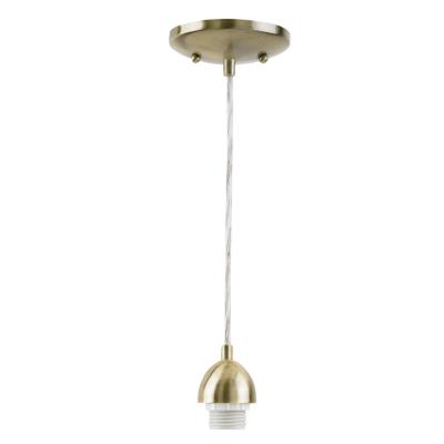 Westinghouse Lighting 7028700 antique brass mini pendant
