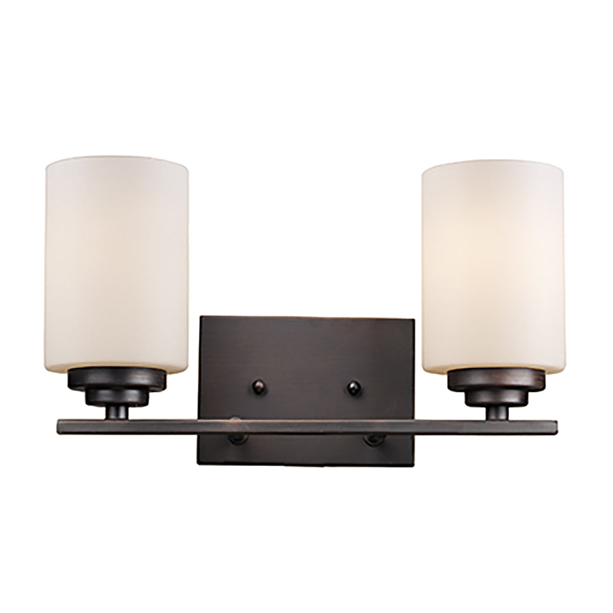Trans Globe Lighting 70522 ROB Mod Pod 2 Light Rubbed Oil Bronze Bath Vanity Wall Light