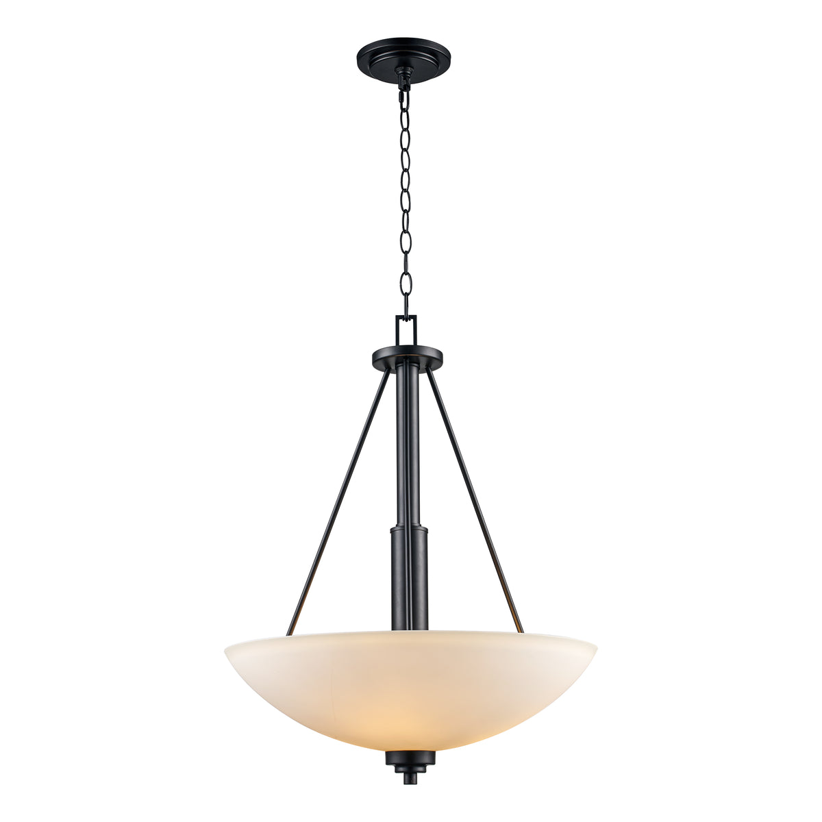Trans Globe Lighting 70528-1 pendant light in black finish