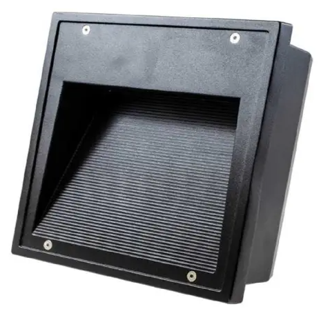 Dabmar Lighting DSL1130-LB16-40K-BZ LED Step & Wall Light, Recessed Brick, LB, Wattage 16W, Voltage 100V-277V, Color Temperature 4000K, Bronze