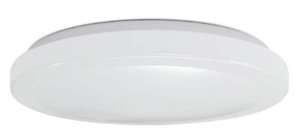 Feit Electric 71801 LED 13 Inch Round Flush Mount Ceiling Fixture 1300 Lumen, Color Temperature 4000K White Finish