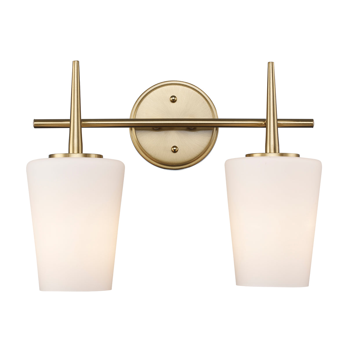 Trans Globe Lighting 71892 AG ClassicHorizon 2 Light Antique Gold bath vanity wall light