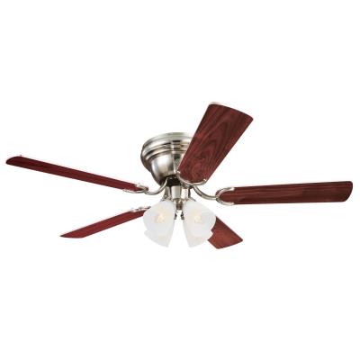 Westinghouse Lighting 7232000 Contempra IV 52 inch brushed nickel ceiling fan