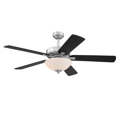Westinghouse Lighting 73136LE Albert 52 inch brushed nickel ceiling fan