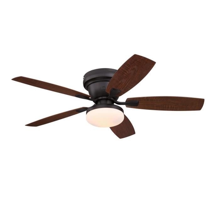 Westinghouse Lighting 73207LE Contempra 52 inch black bronze ceiling fan