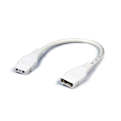 NORA Lighting NUA-672W Bravo Frost LED 72 inch Jumper Cable for NUD-68, Undercabinet, White Finish