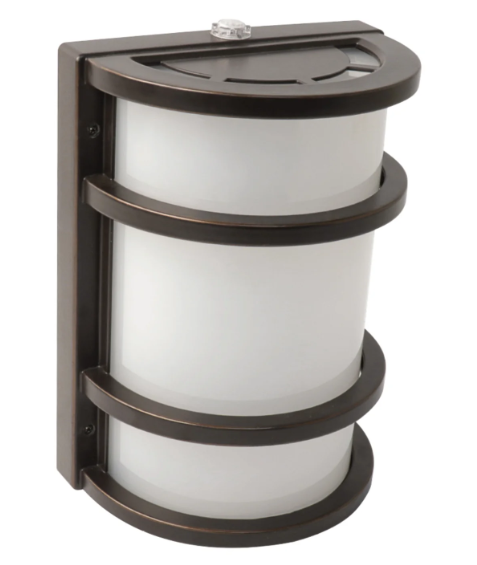 Feit Electric 73702 LED 12W, 5000K, 850Lm, 120V Dusk-To-Dawn Security Wall Light, Bronze Fixture 4 Pack