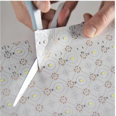 Diode LED DI-24V-PS35-15W-160-2009 9-in x 20-in Puralight Flex Sheet, Beam Angle 160°, Wattage 15W, Voltage 24V, Color Temperature 3500K