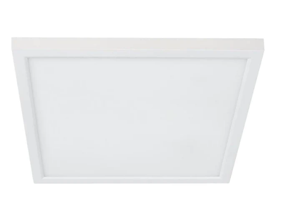 Feit Electric 74204/CA/V2 5 " Universal Square Flat Panel Flush Mount Ceiling DownLight, Multi-Color Temperature, Wattage 8W, Voltage 120V, White Finish