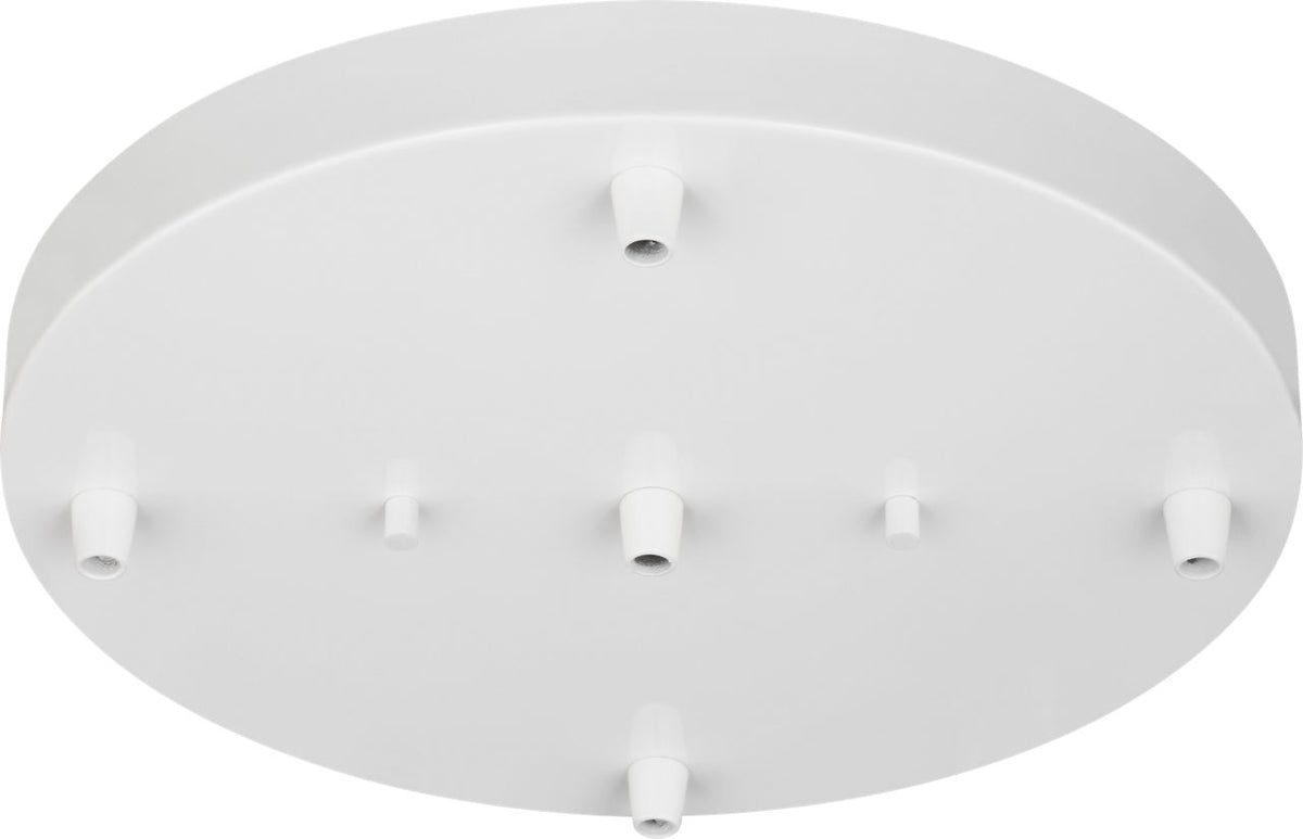 Generation Lighting 7449405-15 Multi-Port Canopy 5 Light 12.25 inch White Ceiling Canopy