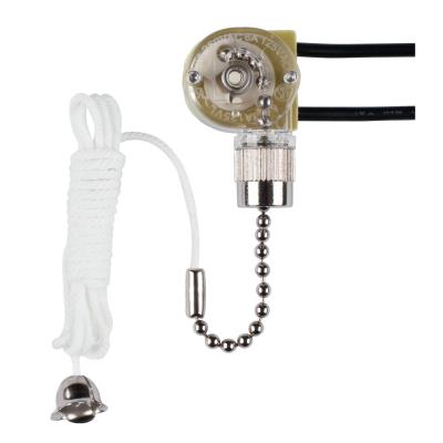 Westinghouse Lighting 7702200 fan light switch with chrome pull chain
