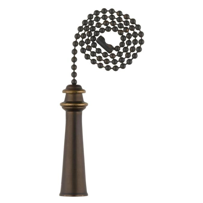 Westinghouse Lighting 7721400 trophy pull chain in oil rubbed bronze finish