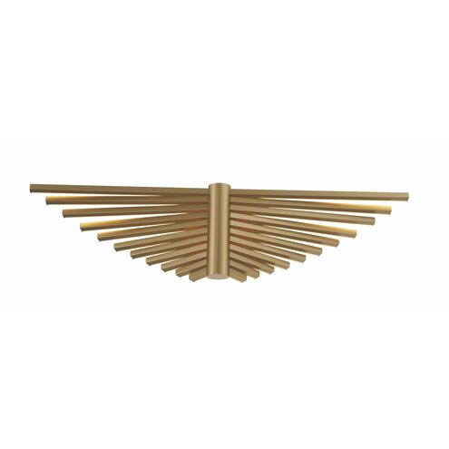 Eurofase Lighting 46731-029 Seraph LED 24.5 inch Wall Sconce Wall Light, Wattage 26W, Gold Finish