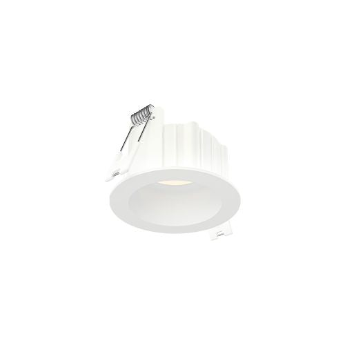 DALS Lighting DRR2-CC-WH Notch 2" LED Downlight, Multi-Color Temperature, Voltage 120V, White Finish