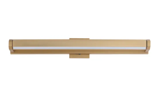 ET2 Contemporary Lighting E21493-GLD Braque 30.5" LED Picture Light, 1,800 Lumens, Multi-Color Temperature, Voltage 120V, Gold Finish