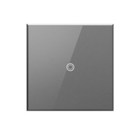 Legrand ASTP1532M4 Adorne sofTap Switch with Microban, Magnesium Finish