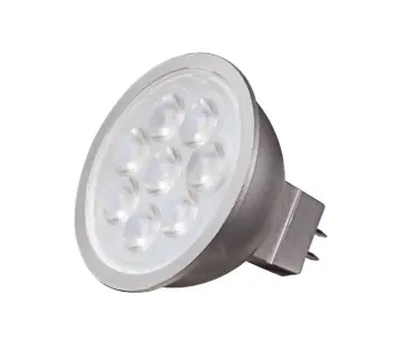 SATCO S9495 LED MR16, Dimmable, GU5.3 Base, 40 deg. Beam Angle, GU5.3 Base, Wattage 6.5W, Color Temperature 2700K