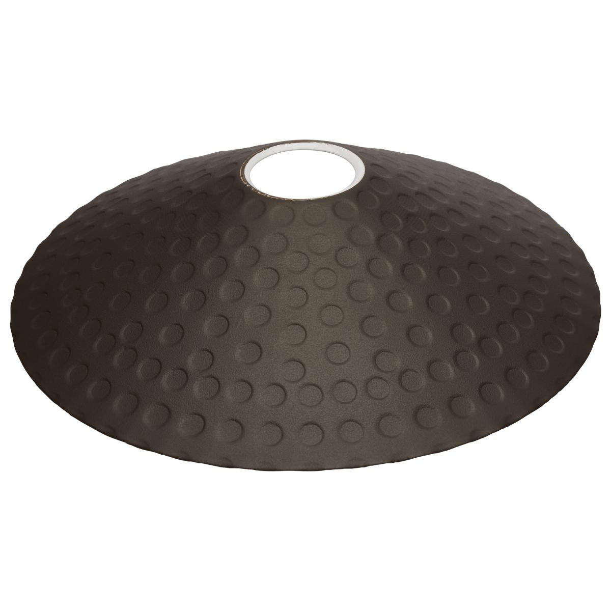 Nuvo 80-2843 Dark Sky Shade String Light - 8" Diameter Steel Shade, Black Finish, Minimizes Light Pollution