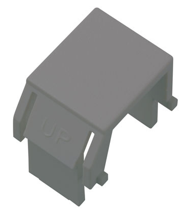 Legrand ACBLKM4 Adorne Blank Keystone Insert 4-Pack, Magnesium Finish