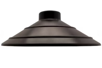 EnvisionLED PL-H-ALM-BZ-2 Path Light Cap Style 2, Aluminum, Bronze