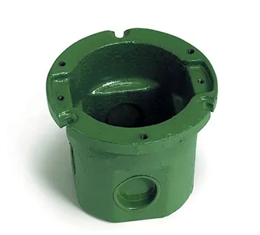 Lew Electric 812 Flush Mounted Round Floor Box & Recept Only