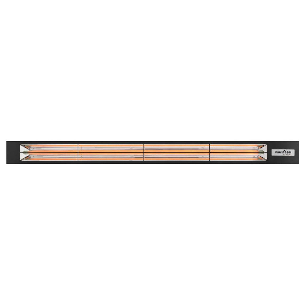 Eurofase Lighting LP40240B 4000 Watt Low Profile Electric Infrared Single Element Heater, Voltage 240V, Black