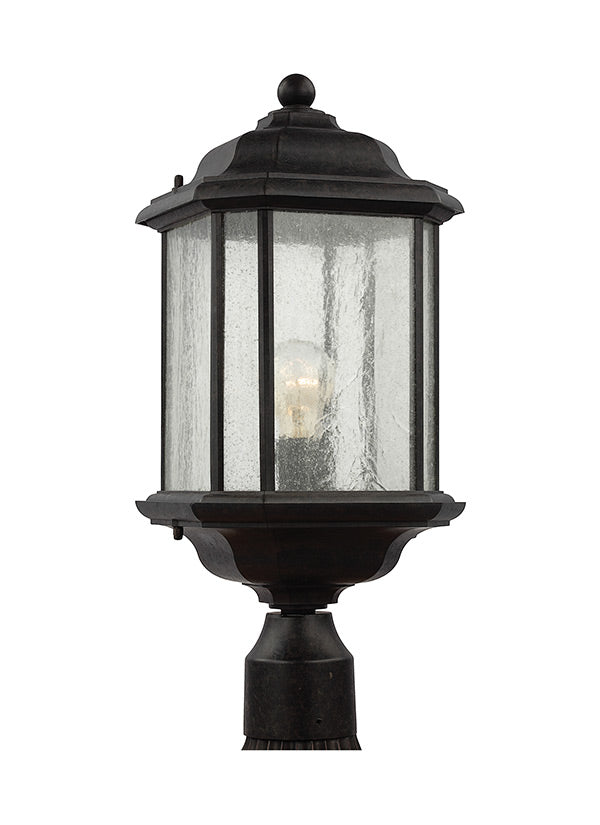 Generation Lighting Kent 1 light bronze outdoor post lantern