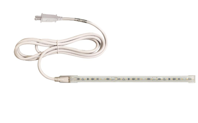 NORA Lighting NUTP13-W40-12-930/CP Custom Cut 40-ft Continuous LED Tape Light, 330lm / 3.6W per foot, w/ Mounting Clips and 8' Cord & Plug, Voltage 120V, Color Temperature 3000K
