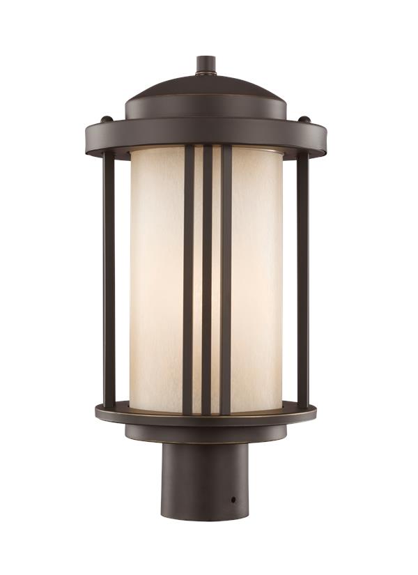 Generation Lighting Crowell antique bronze outdoor post lantern
