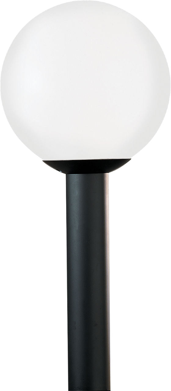 Generation Lighting 8254-68 Outdoor Globe 1 Light 14 inch White Post Lantern