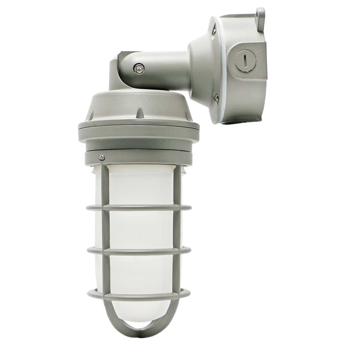 Eiko VTU-8/8W/830-U-GY Vapor Tight Utility Light 800lm 8W 80CRI 3000K 120-277V Gray IP65