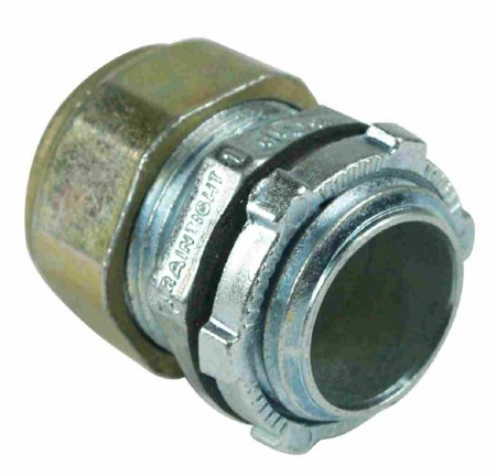Orbit OF602-W 3/4" Zinc Die-Cast EMT Connector Compression Type & Rain Tight