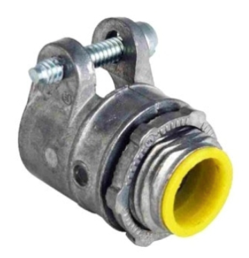 Orbit OF733-S 1" Zinc Flex Connector Squeeze Type With Insulated Throat