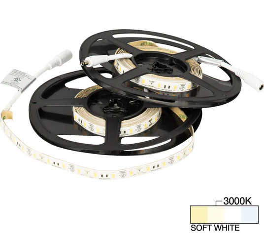 Task Lighting L-RGMW300-16-30 197" Rage Tape Light, Higher Light Output, Color Temperature 3000K, 466 Lumens per ft.