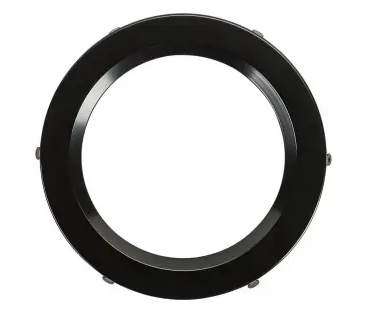 Keystone KT-WDLED-6B-MB-TRIM 6" Interchangeable Trim for 6B Circa LED Downlights, Matte Black