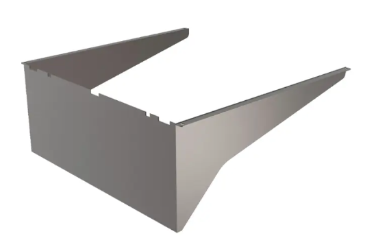 Keystone KT-ALED-GS-M2-KIT Reversible Glare Shield for Medium Size Area Lights, Bronze