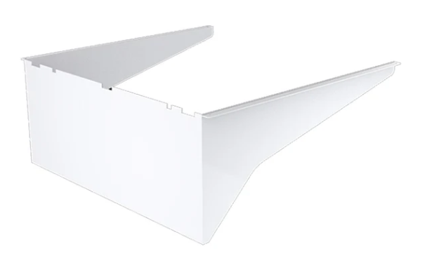 Keystone KT-ALED-GS-M2-KIT-W Reversible Glare Shield for Medium Size Area Lights, White