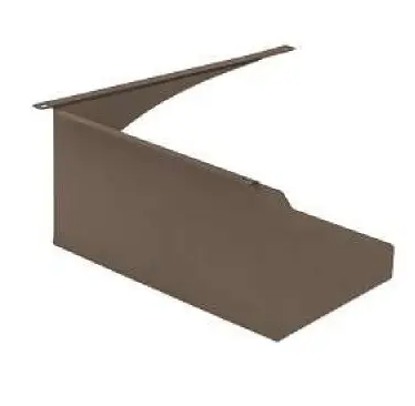 Keystone KT-ALED-GS-M2-R-KIT Glare Shield for Area Lights, Medium Housing, Right Side, Bronze