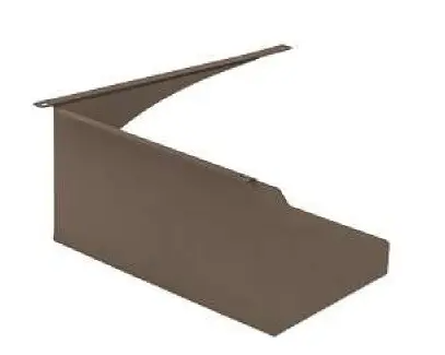 Keystone KT-ALED-GS-S2-R-KIT Glare Shield for Area Lights, Small Housing, Right Side, Bronze