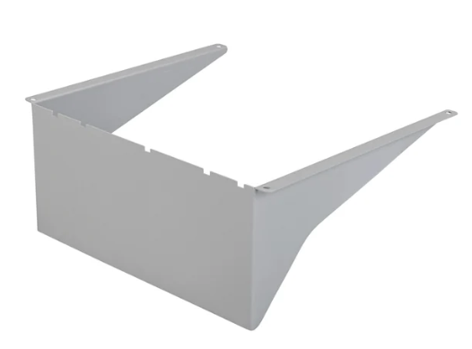 Keystone KT-ALED-GS-M2-KIT-S Reversible Glare Shield for Medium Size Area Lights, Silver