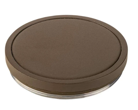 Keystone KT-CYLED-CAP-4A Screw-On Blocking Cap For Use On 4 Inch Sentinel Wall Mount Cylinder Fixtures, Bronze