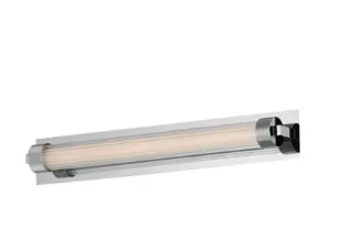 ET2 Contemporary Lighting E23480-144PC Doric 18" LED Wall Sconce, Color Temperature 3000K, Voltage 120-277V, Polished Chrome Finish