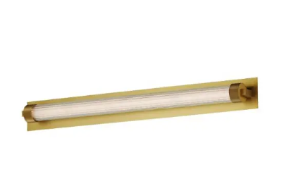 ET2 Contemporary Lighting E23482-144NAB Doric 24" LED Vanity Fixture, Color Temperature 3000K, Voltage 120-277V, Natural Aged Brass Finish