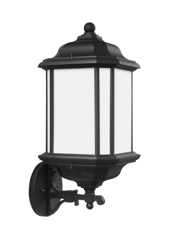 Generation Lighting Kent 1 light black outdoor wall lantern