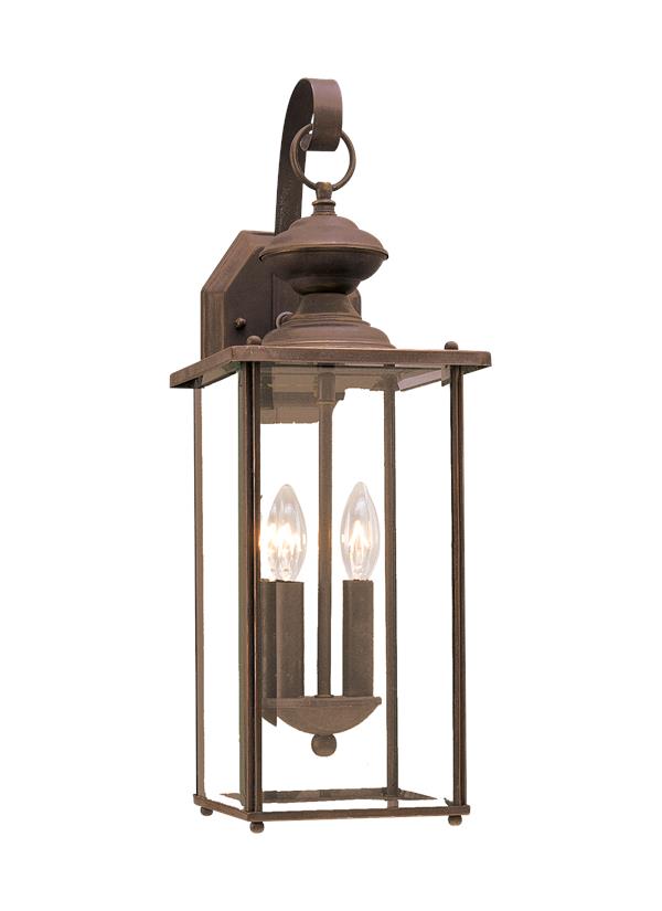 Generation Lighting 8468-71 Jamestowne 2 Light Antique Bronze Outdoor Wall Lantern